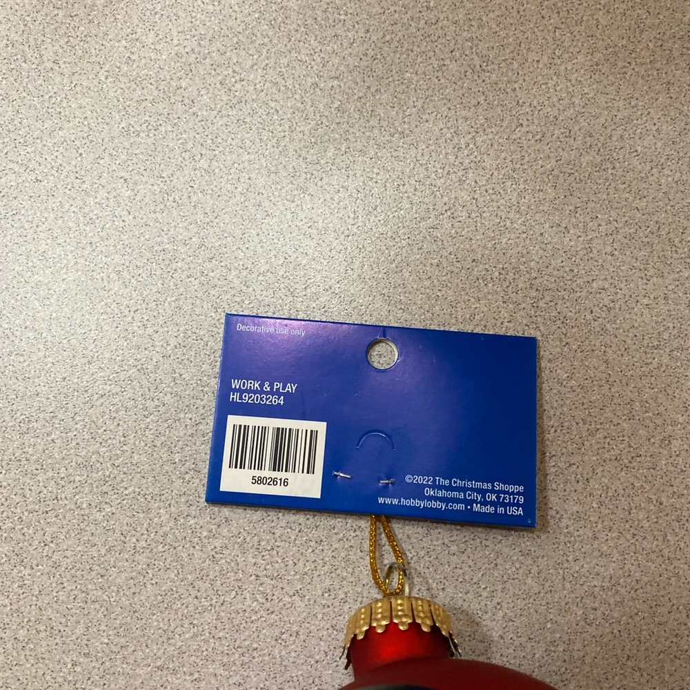 USMC Christmas Ornament - Picture 4 of 4